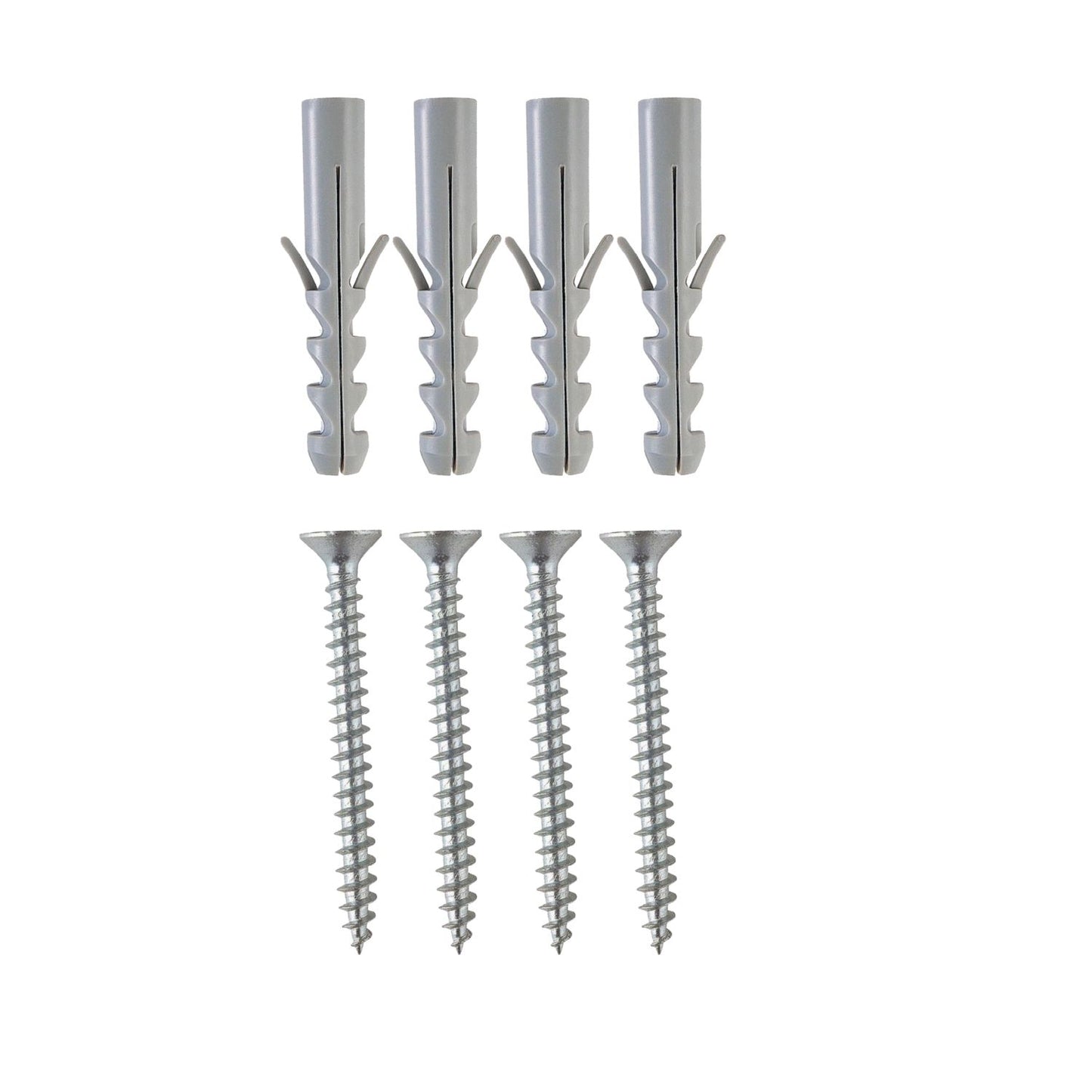 kit 4 viti + 4 tasselli