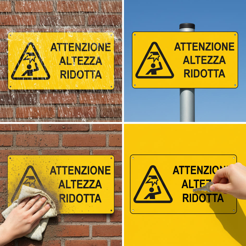 Dibond Durabilità Split-Screen