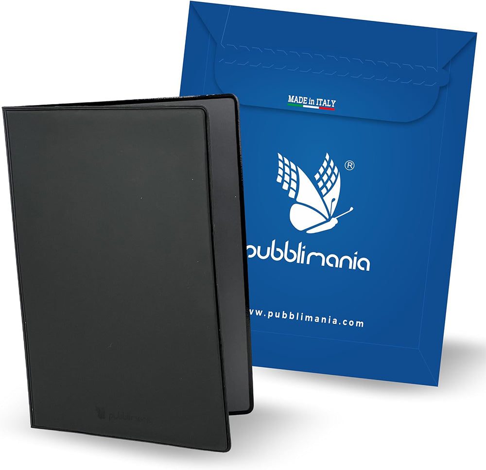 Pubblimania Dokumentenhalter mit mehreren Fächern für Autos, Motorräder, Roller mit zwei Türen und Führerscheinhalter, Kartenhalter