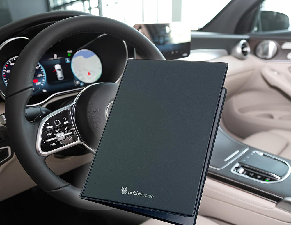 Portadocumenti Auto Moto Multitasche - 2 Ante con Porta Patente e Card | Pubblimania