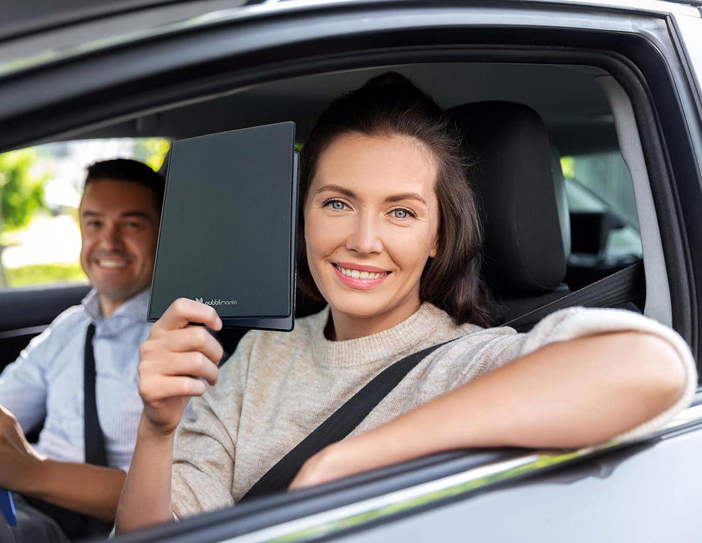 Portadocumenti Auto Moto Multitasche - 2 Ante con Porta Patente e Card | Pubblimania