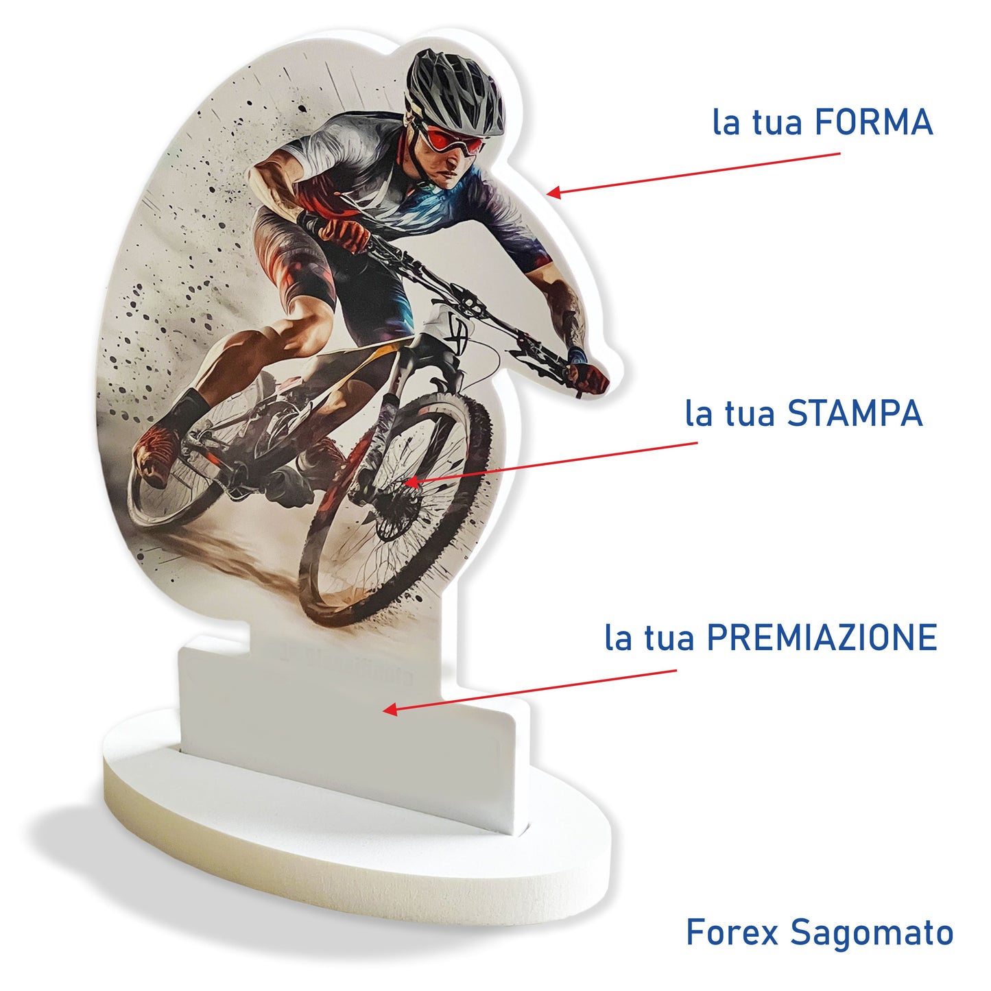 premiazione personalizzata per lo sport