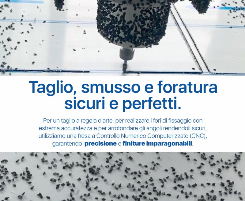 Pubblimania Cartello Personalizzato con tue scritte, in Alluminio per esterno resistente spessore 3 mm