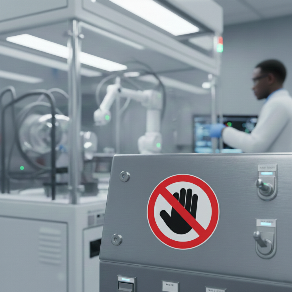 Pubblimania Etichette Adesive Vietato Toccare. Vietato toccare - Stampa per durata esterno (10 Cm)