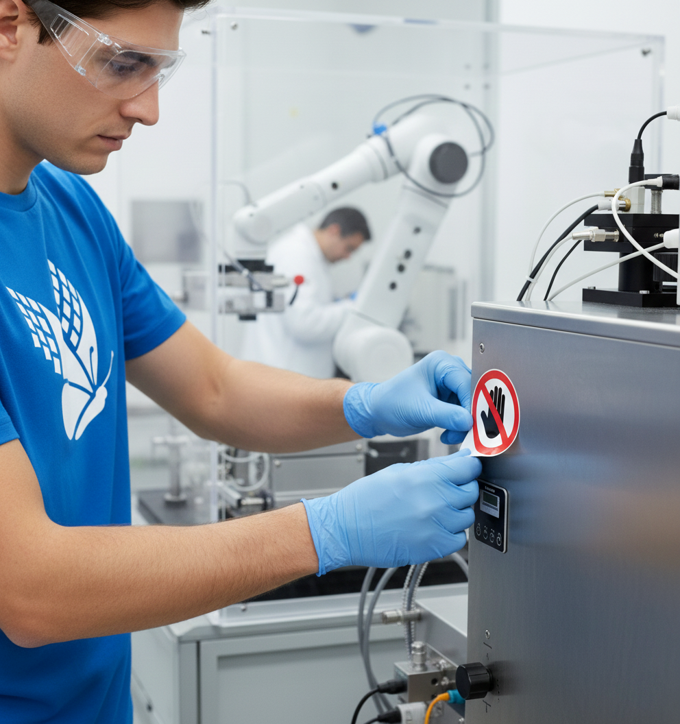 etichetta vietato toccare