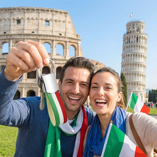 portachiavi italia orgoglio italiano