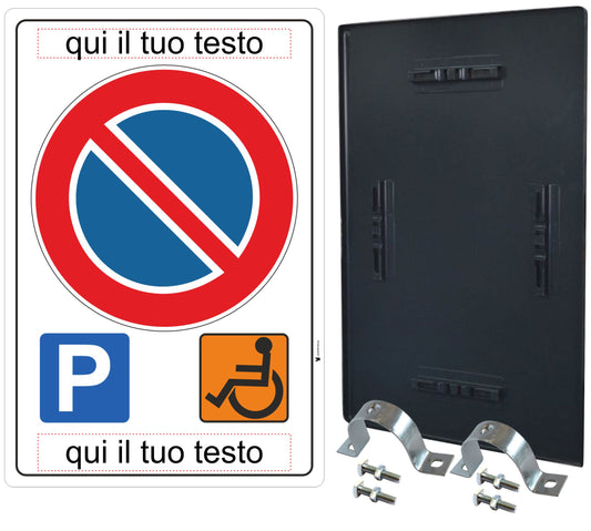 Cartello-parcheggio-diasbili-paletto-personalizzato