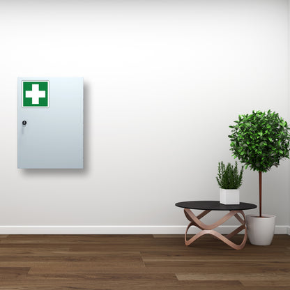 Pubblimania Set 4 Adesivi primo soccorso Cassetta di pronto soccorso