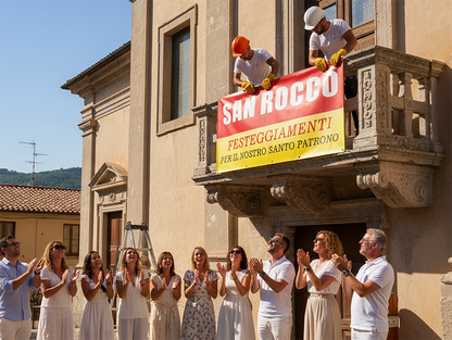 Striscione personalizzato per feste