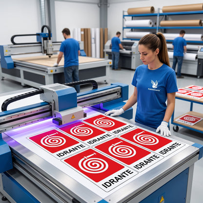 pubblimania stampa UV cartelli antincendio idrante