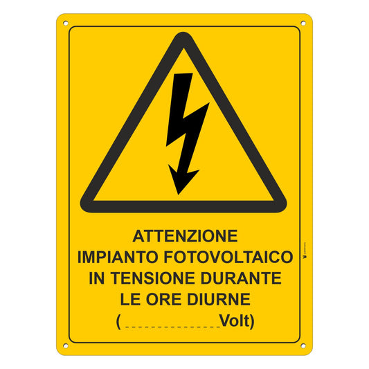 Pubblimania-cartello-impianto-fotovoltaico-in-tensione-targa