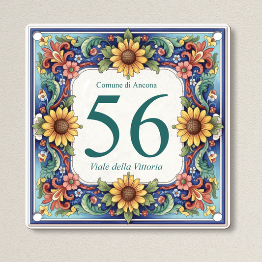 Pubblimania-numero-civico-ceramica-floreale-oldstyle-retro