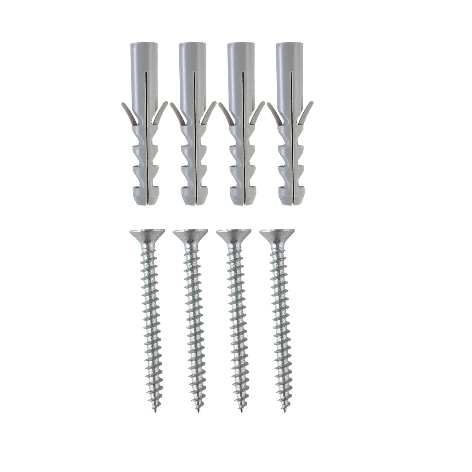 kit 4 viti + 4 tasselli