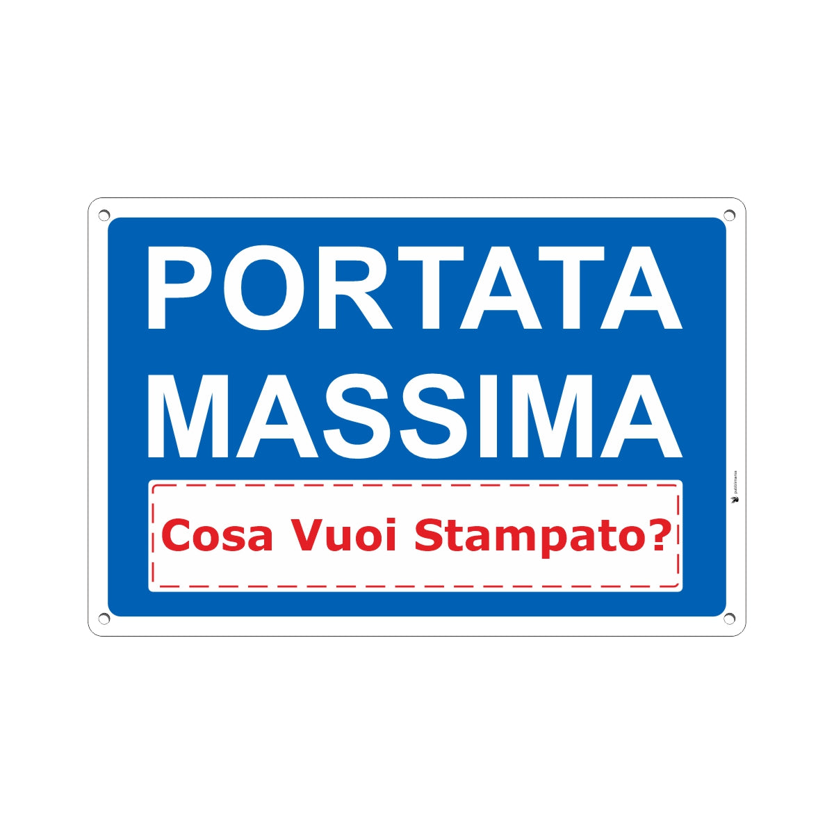 pubblimania cartello per scaffali portata massima con personalizzazione