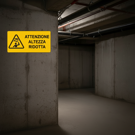 Attenzione Altezza Ridotta - Senza persona