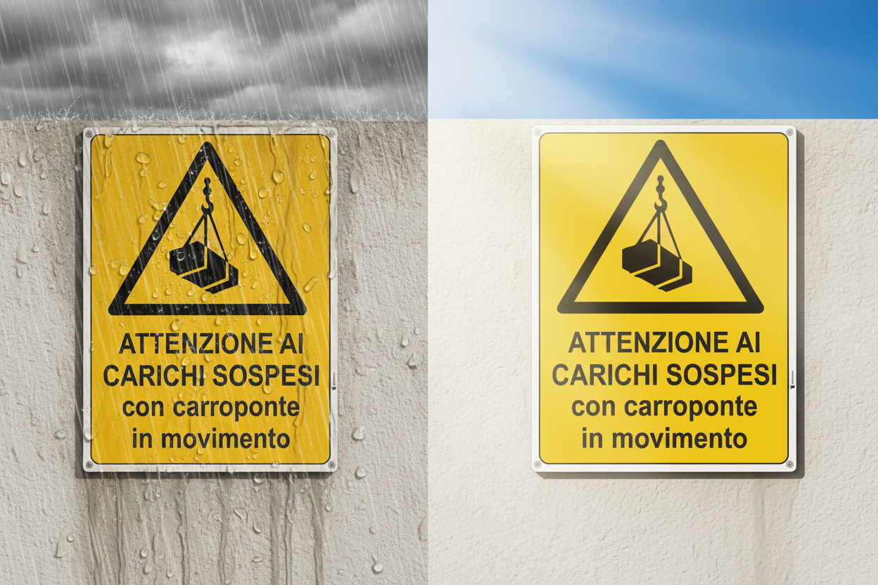 Cartello resistente agli agenti atmosferici - Dibond