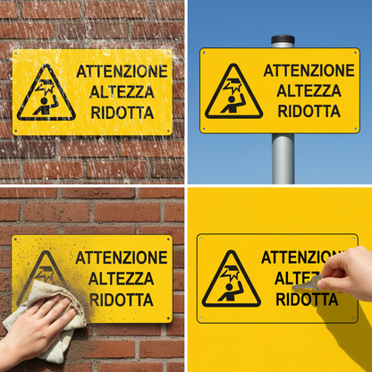 Dibond Durabilità Split-Screen