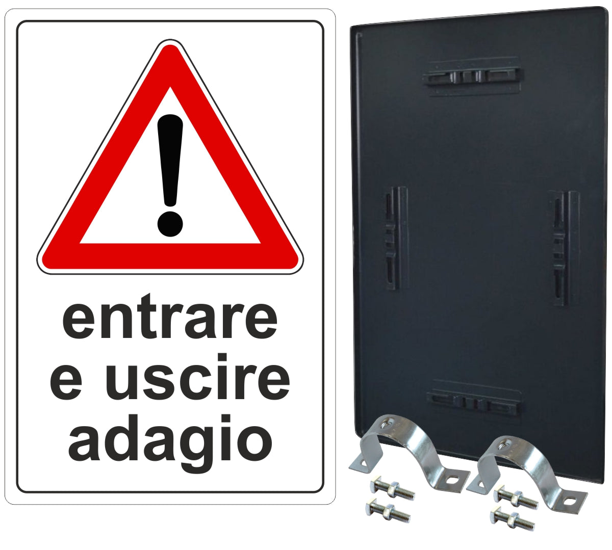 entrare-e-uscire-adagio-cartello-paletto 