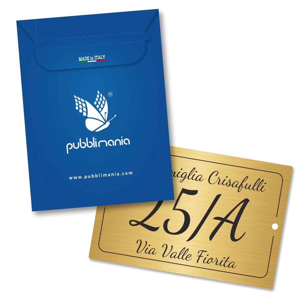 Numero Civico Personalizzato Su Alluminio - Stampa Resistente Per Esterno, Tipo Mosaico - Foto 10