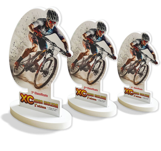 Trofeo mountainbike personalizzato