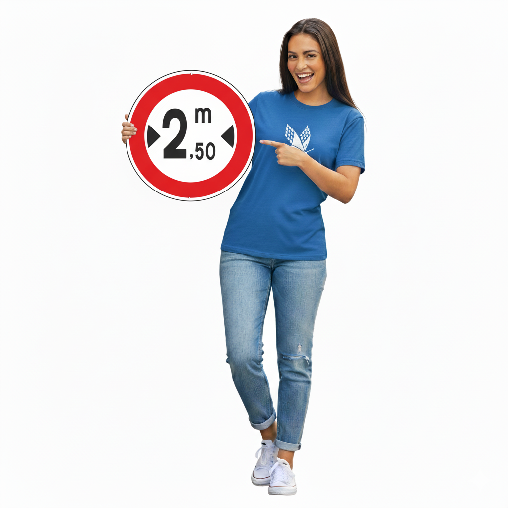 divieto accesso veicoli larghezza massima