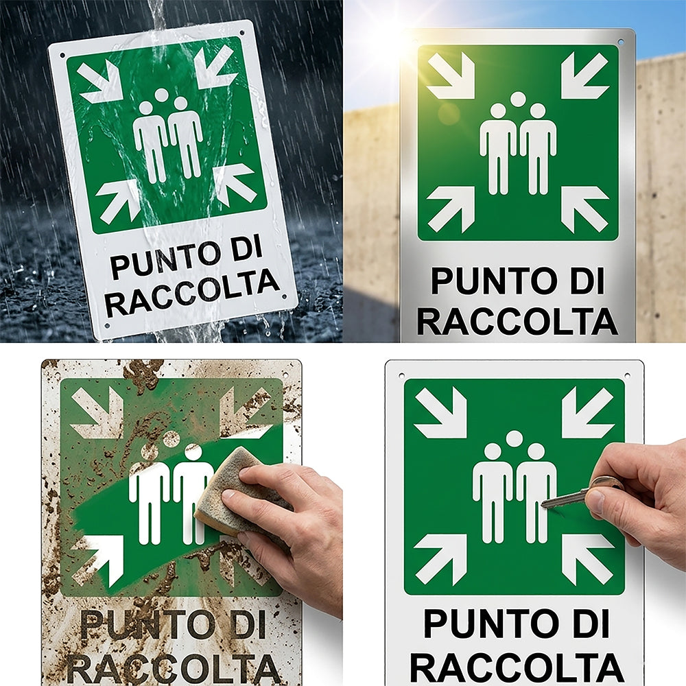 punto di raccolta resistente alle intemperie