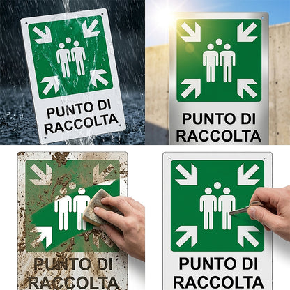 punto di raccolta resistente alle intemperie