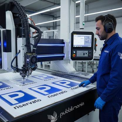 Pubblimania „Vorsicht vor dem American Staffordshire Terrier“-Schild aus 3 mm starkem Aluminiumverbundmaterial